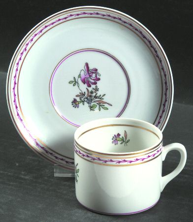 Indias Flat Cup & Saucer Set