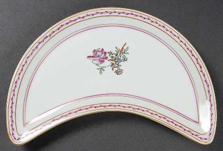 Indias Crescent Salad Plate