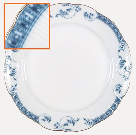 Macao Large Dinner Plate