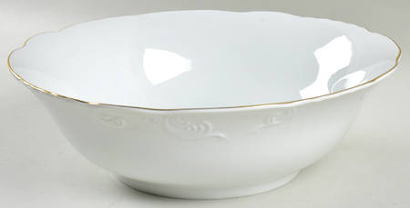 Manueline Gold 10" Large Salad Serving Bowl
