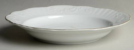 Manueline Gold Large Rim Soup Bowl