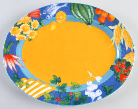 Market Place 13" Oval Serving Platter