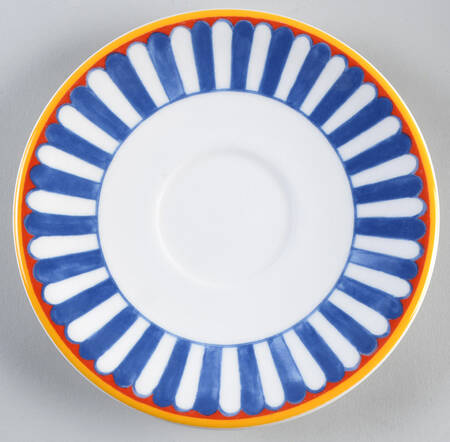 Market Place Saucer for Breakfast Cup