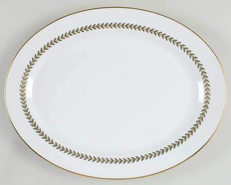 Maria 15" Oval Serving Platter