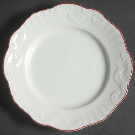 Manueline Red Bread & Butter Plate