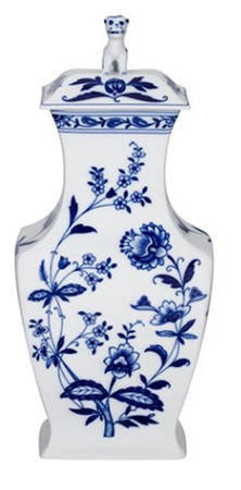 Margao Large Oriental Jar & Lid