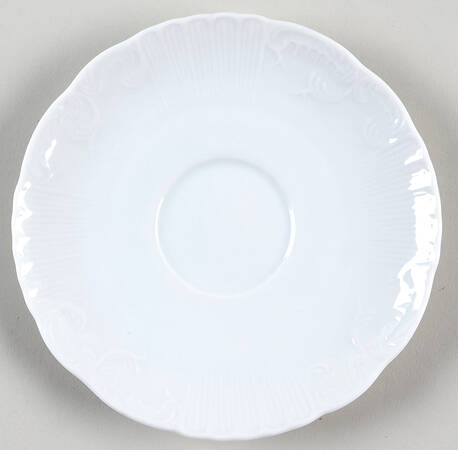 Manueline White Saucer for Flat Cup