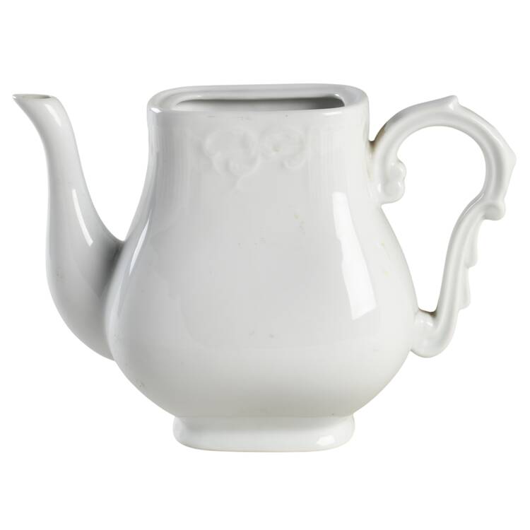 Manueline White Teapot No Lid