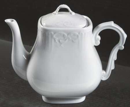 Manueline White Teapot & Lid