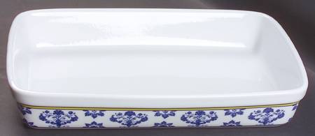 Pavilion (Castelo Branco) 12" Rectangular Roaster by Vista Alegre