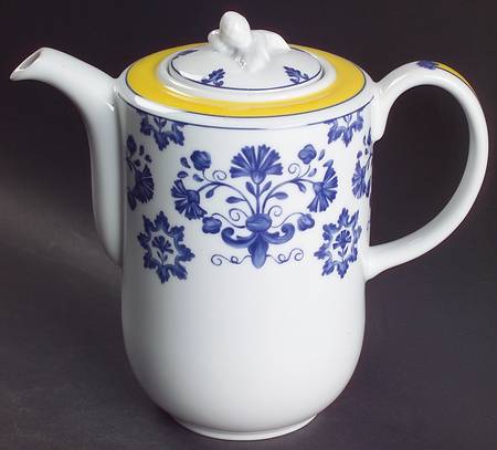 Pavilion (Castelo Branco) Coffee Pot & Lid