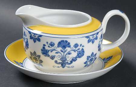Pavilion (Castelo Branco) Gravy Boat & Underplate