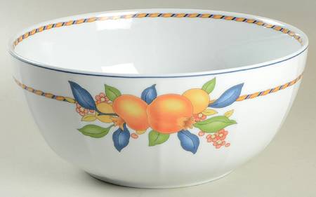Pomegranate Large Salad Serving Bowl