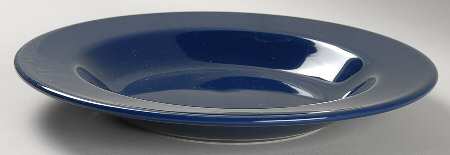 Prisma Royal Blue (Oxford Blue) Large Rim Soup Bowl