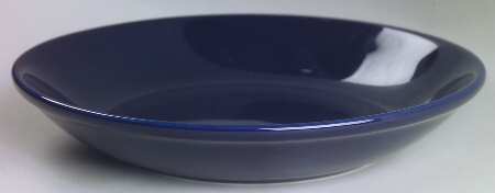 Prisma Royal Blue (Oxford Blue) 9" Individual Pasta Bowl by Vista Alegre