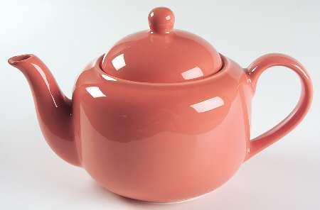 Prisma Coral Teapot & Lid