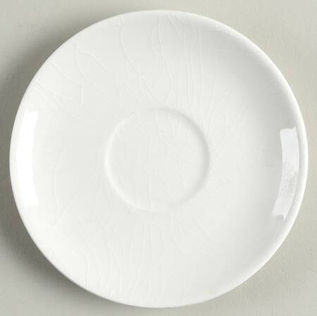 Prisma White Saucer for Demitasse Cup
