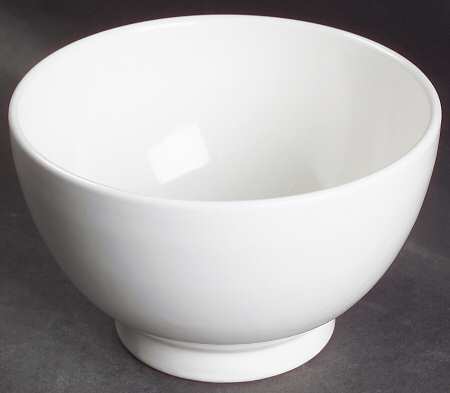 Prisma White 5" Footed Bowl