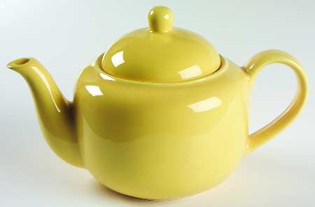 Prisma Yellow (Canary) Teapot & Lid