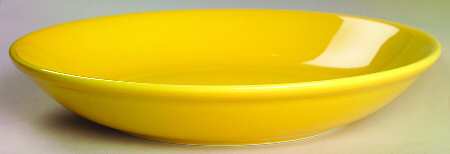 Prisma Yellow (Canary) 9" Individual Pasta Bowl