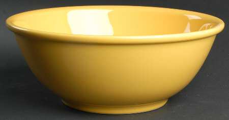 Prisma Yellow (Canary) 12" Large Salad Serving Bowl