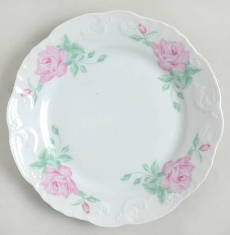 Romance Rose Salad Plate