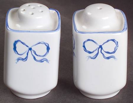 Ruban Blue Salt & Pepper Set