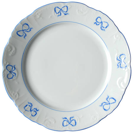 Ruban Blue Small Dinner Plate