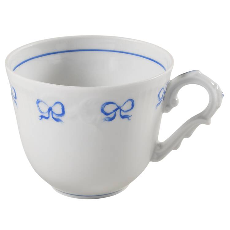 Ruban Blue Flat Cup