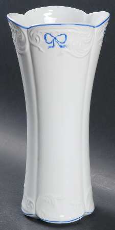 Ruban Blue 10" Vase