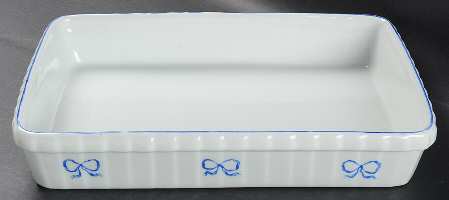 Ruban Blue 12" Rectangular Baker