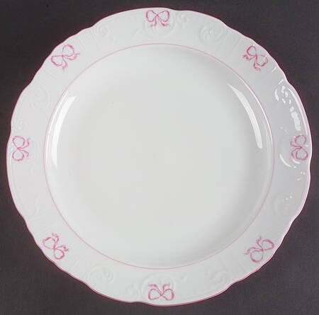 Ruban Pink 11" Chop Plate (Round Platter)