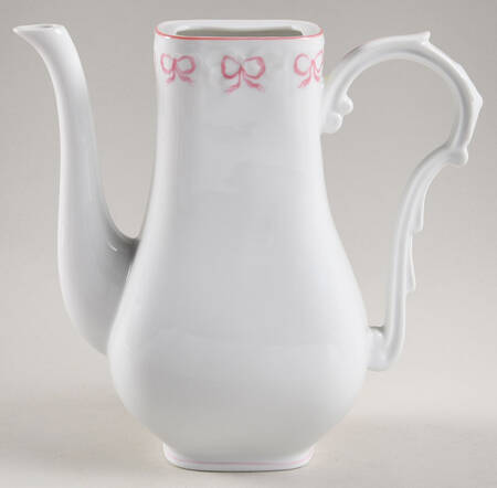 Ruban Pink Mini Coffee Pot No Lid