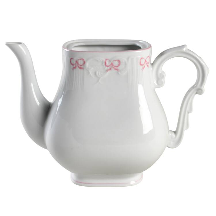 Ruban Pink Teapot No Lid
