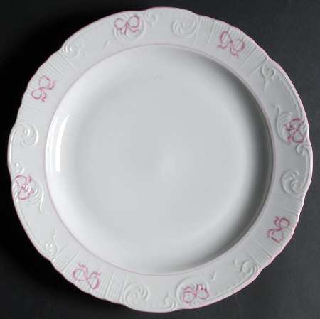 Ruban Pink 13" Chop Plate (Round Platter)