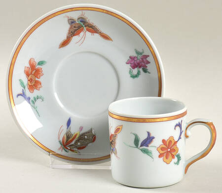 Samatra Flat Demitasse Cup & Saucer Set