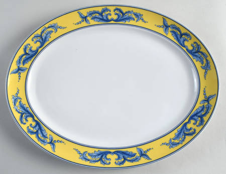 Salina 14" Oval Serving Platter