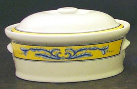 Salina 1.5 Quart Oval Covered Casserole