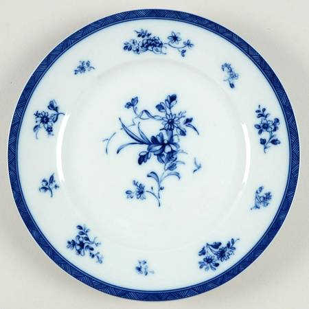 Shanghai (Brown Rim Back) Salad/Dessert Plate