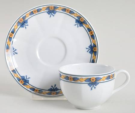 Sonata Flat Demitasse Cup & Saucer Set