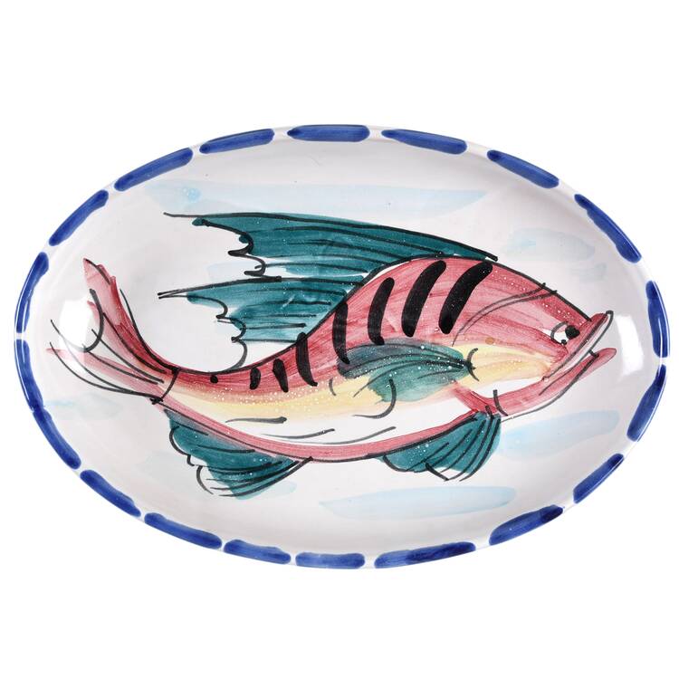 Al Mare 10" Oval Plate