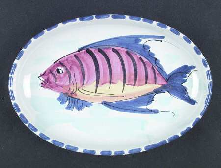 Al Mare 10" Oval Plate