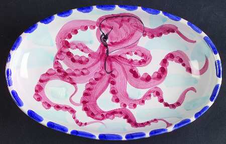 Al Mare 8" Oval Plate