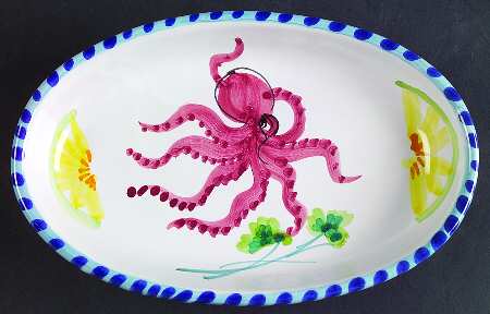 Al Mare 8" Oval Plate
