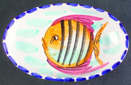 Al Mare 8" Oval Plate