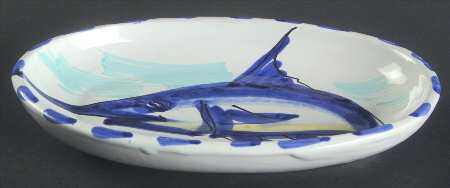 Al Mare 8" Oval Plate