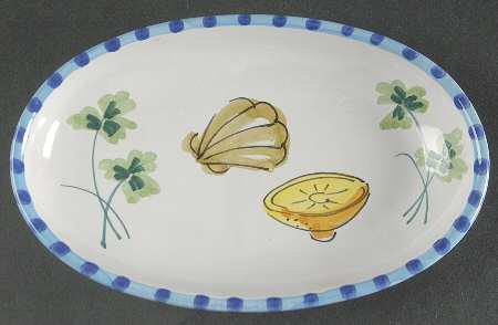 Al Mare 8" Oval Plate