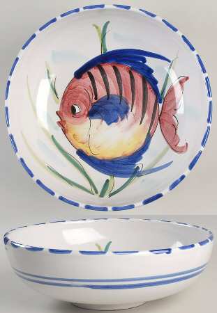 Al Mare 10" Round Vegetable Bowl