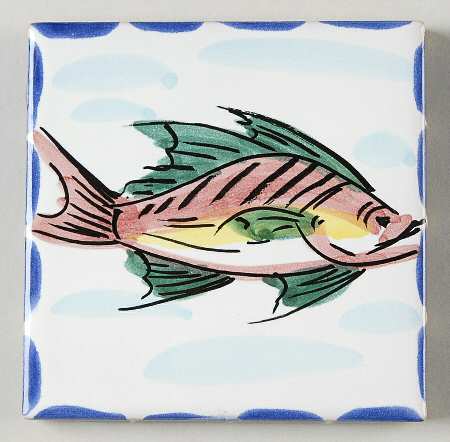 Al Mare 4" Square Coaster