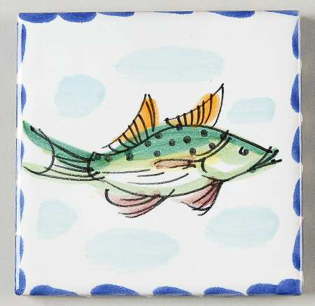 Al Mare 4" Square Coaster